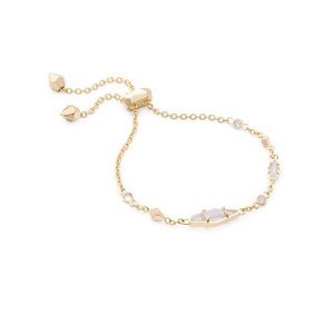 Kendra Scott Deb Adjustable Chain Bracelet in Gold